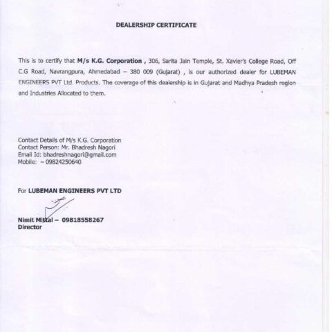Lubeman-Authorise-Letter